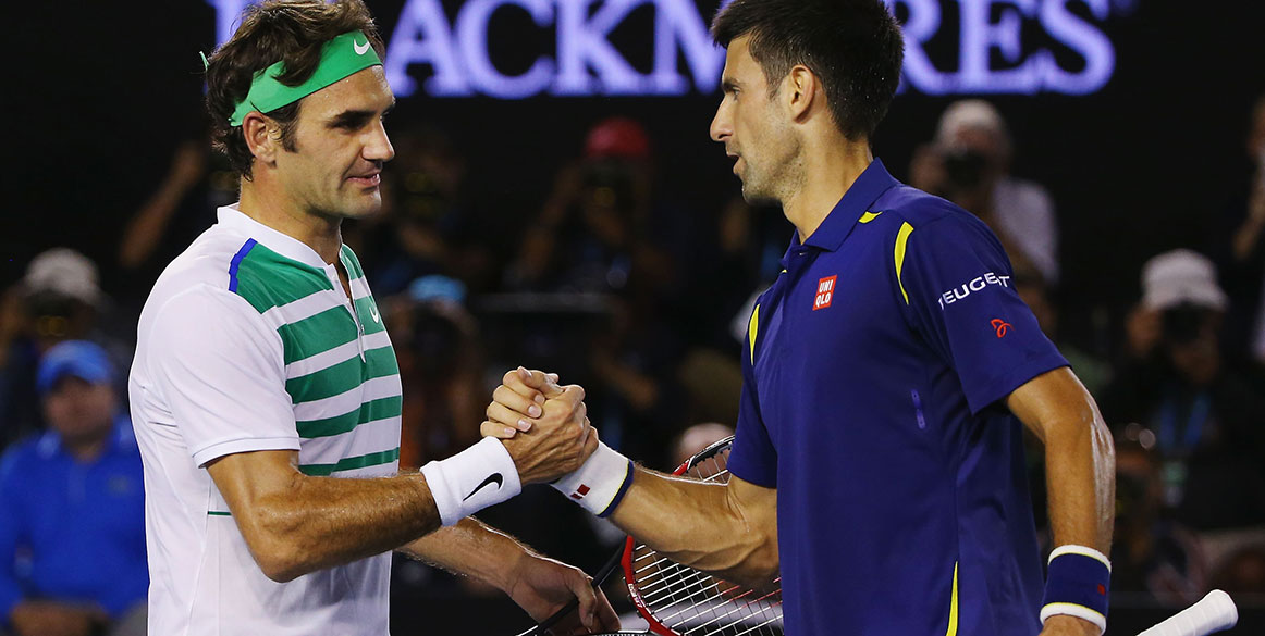 Watch Djokovic v Federer in 360 vision Tennismash