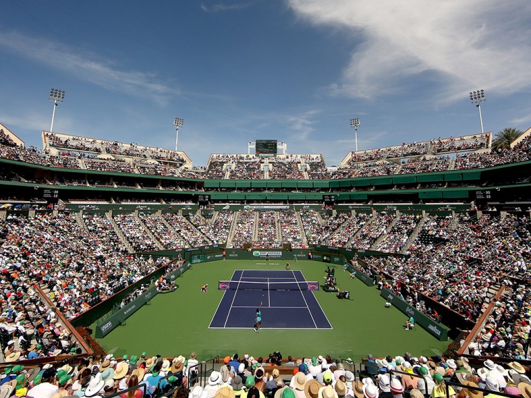 Gallery finals fun at Indian Wells Tennismash