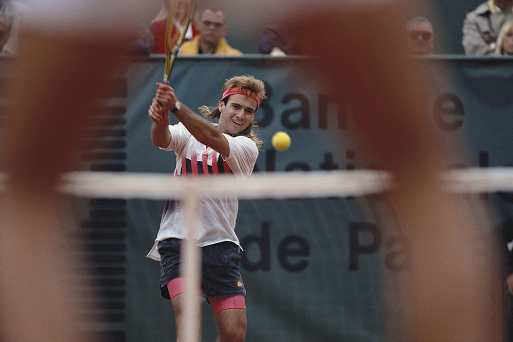 Andre Agassi. Photo: Getty Images