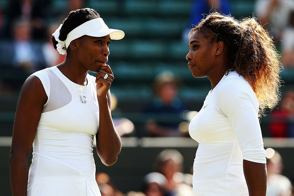 Venus & Serena Williams. Photo: Getty Images