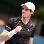 Andy Murray is on the march in Vienna. Photo: Getty Images