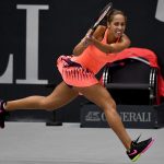 Madison Keys continued her run towards Singapore with a 63 64 win over Giorgi. Photo: Getty Images