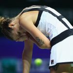 Svetlana Kuznetsova won an epic WTA Finals battle against Karolina Pliskova, coming through 36 62 76(6). Photo: Getty Images