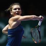 Simona Halep lost in straight sets to DOminika Cibulkova. Photo: Getty Images