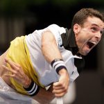 Roberto Bautista Agut went down early in Vienna. Photo: Getty Images