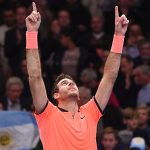 Juan Martin del Potro won his first title in 33 months in Stockholm. Photo: Getty Images