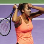 Madison Keys crashed out of her maiden WTA Finals in the round robin stage. Photo: Getty Images