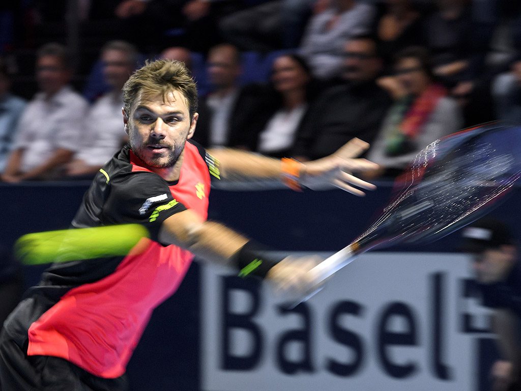 Stan Wawrinka had to dig deep to down fellow Swiss Chiudinelli 67(1) 61 64. Photo: Getty Images