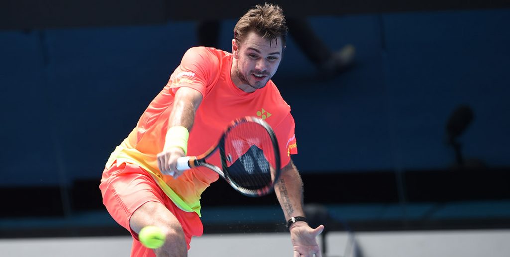 Stan Wawrinka has one of the biggest backhands in tennis. Photo: Getty Images