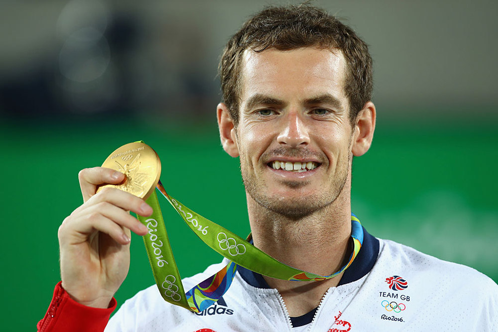 How many Olympic medals has Andy Murray won? Photo: Getty Images