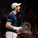 Murray capped off a stellar week with a maiden title at Bercy. Photo: Getty Images