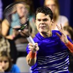 Milos Raonic needed three sets to down Pablo Cuevas. Photo: Getty Images