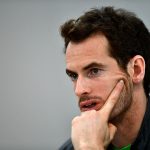 Andy Murray sends out a subtle No.1 message during his media conference. Photo: Getty Images