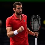 Marin Cilic sealed a spot at the World Tour Finals with a win over Goffin. Photo: Getty Images