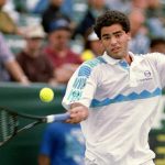 2. Pete Sampras spent a total of 286 weeks at the top of the world. The American, who first hit the top spot in April 1993, including 102 consecutively. Photo: Getty Images