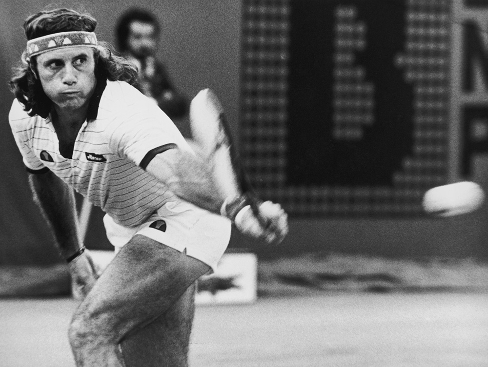 Guillermo Vilas. Photo: Getty Images