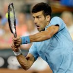 Novak Djokovic was a three set winner over Juan Martin del Potro. Photo: Getty Images