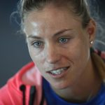 Angelique Kerber during press. Photo: Getty Images