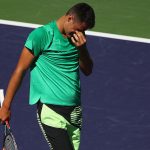 Bernard Tomic's wretched form continued as he was bundled out of the tournament by Bjorn Fratangelo. Photo: Getty Images