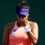 Heather Watson went down in the first round. Photo: Getty Images