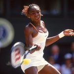 Venus Williams d. Martina Hingis 6-3 4-6 6-4, 2000 Wimbledon. Photo: Getty Images