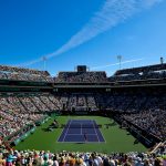 A packed Indian Wells crowd enjoyed two spectacular matches. Photo: Getty Images