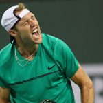 Jack Sock downed in-form Grigor Dimitrov 36 63 76(7). Photo: Getty Images