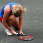 Katerina Siniakova lost her rubber against Coco Vandeweghe. Photo: Getty Images
