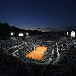 It was a spectacular evening for tennis in Rome. Photo: Getty Images