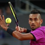 Because of a death in the family, Kyrgios admitted he came into Madrid underprepared. Photo: Getty Images
