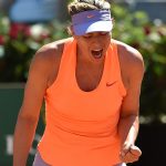 Maria Sharapova got off to a flying start with a 64 62 win over Christina McHale. Photo: Getty Images
