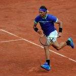 CHARGING INTO HISTORY: Nadal fired 27 winners in his most important win; Getty Images