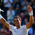 Rafael Nadal could reach world No.1 if results go his way at Wimbledon. Photo: Getty Images