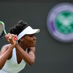 Venus Williams was forced to dig deep during her 7-6(7) 6-4 win over Elise Mertens. Photo: Getty Images
