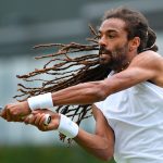 Dustin Brown set up a second round match with Andy Murray after beating Joao Sousa. Photo: Getty Images