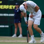 Murray started strongly, but was clearly hampered by his hip injury in the later stages of the match. Photo: Getty Images
