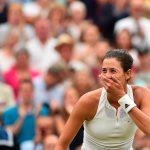 Muguruza is the first woman to beat both Venus and Serena Williams in a Grand Slam final. Photo: Getty Images