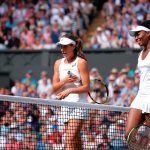 Konta and Williams were both chasing history in this match. Photo: Getty Images
