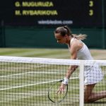 After a stunning run to the semifinals, Magdalena Rybarikova was blown away by Muguruza. Photo: Getty Images