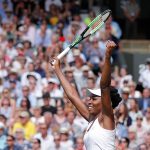 Venus Williams moved into the Wimbledon final with a 6-4 6-2 win over Johanna Konta. Photo: Getty Images