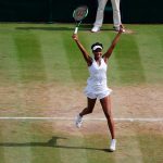 Venus is now one win away from a sixth Wimbledon title. Photo: Getty Images