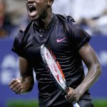 Live look in to Francis Tiafoe celebrating making the Tennismash top 10; Getty Images