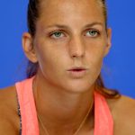 The fact that five women could be No.1 by the end of the week doesn't phase Karolina Pliskova. Not one bit. At all. (Nor does the fact she's defending champion). Photo: Getty Images
