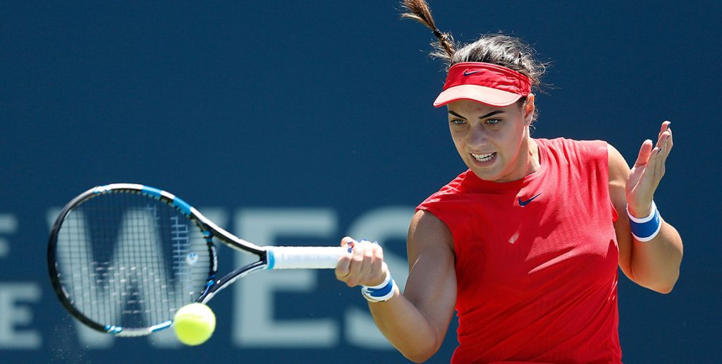 Ana Konjuh beat Marina Erakovic in Stanford; Getty Images