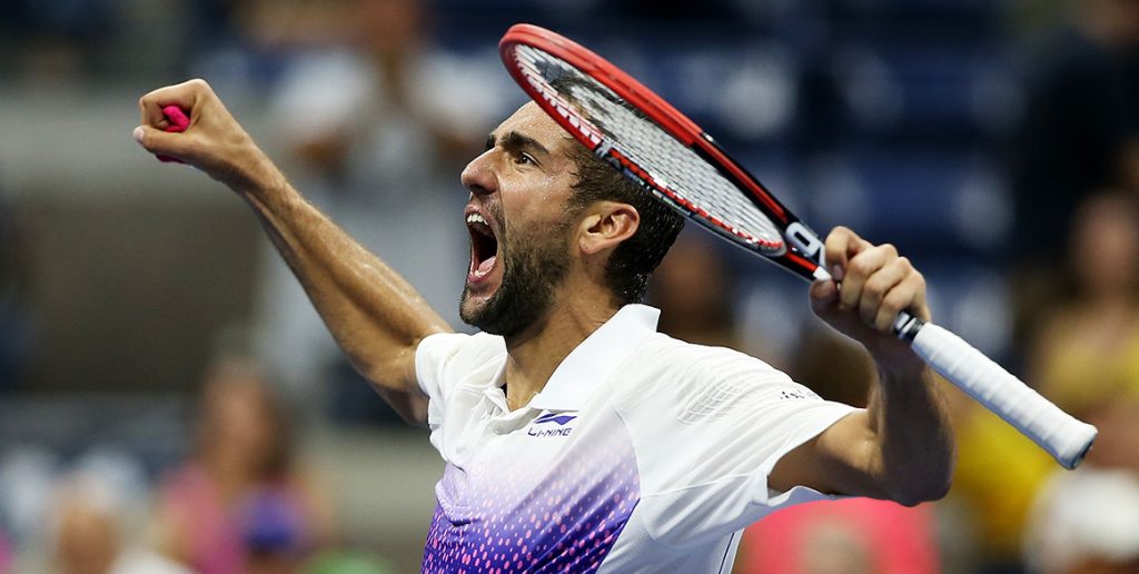 Expect to see plenty of this from Marin Cilic in the coming weeks. Photo: Getty Images