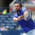 Marin Cilic looked a little bit rusty during his 6-4 6-3 3-6 6-3 win over Sandgren. Photo: Getty Images