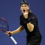 Shapovalov was fired up from the start of the match with Tsonga. Photo: Getty Images
