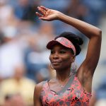 Venus Williams was forced to dig deep during her 6-3 3-6 6-2 win over Viktoria Kuzmova (who had never won a main draw match before). Photo: Getty Images