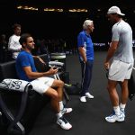 The Laver Cup could see Federer and Nadal on the same doubles team for the first time in their careers. Photo: Getty Images