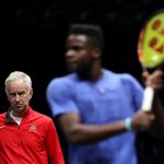 John McEnroe decided to play Tiafoe in the first match of the inaugural competition. Photo: Getty Images